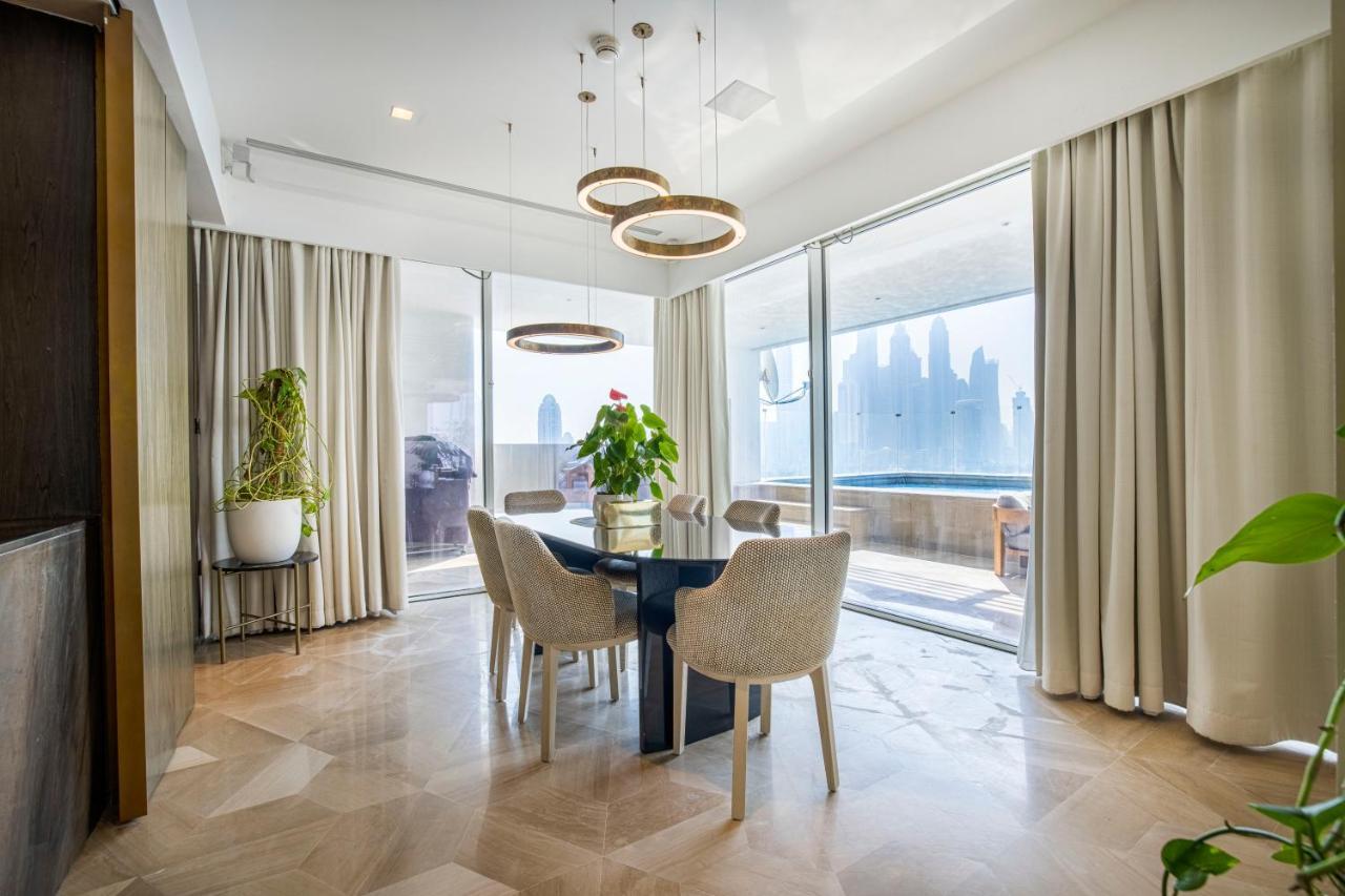 Five Palm Jumeirah 2Br Luxury Penthouse , Full Marina See View With Private Pool Дубай Экстерьер фото