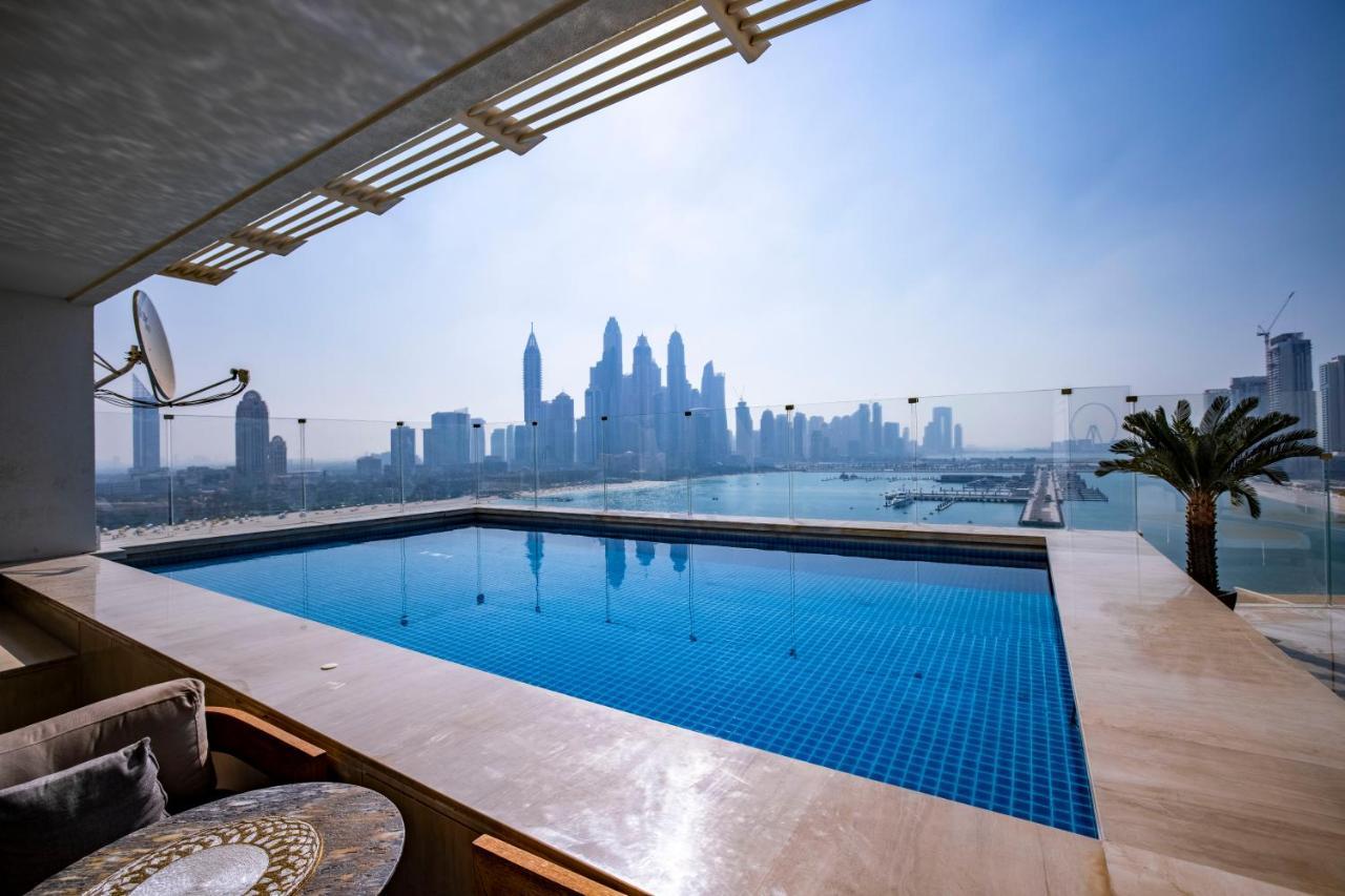 Five Palm Jumeirah 2Br Luxury Penthouse , Full Marina See View With Private Pool Дубай Экстерьер фото