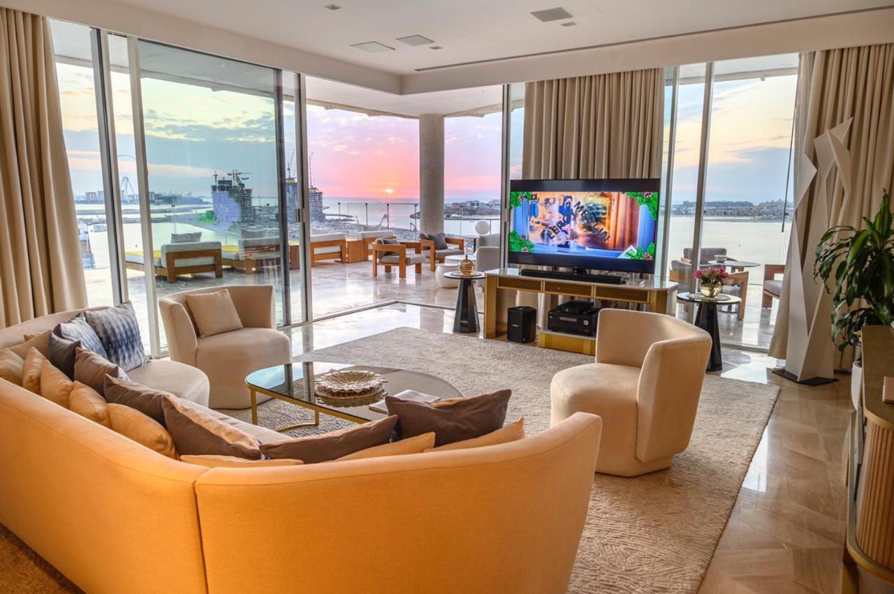 Five Palm Jumeirah 2Br Luxury Penthouse , Full Marina See View With Private Pool Дубай Экстерьер фото