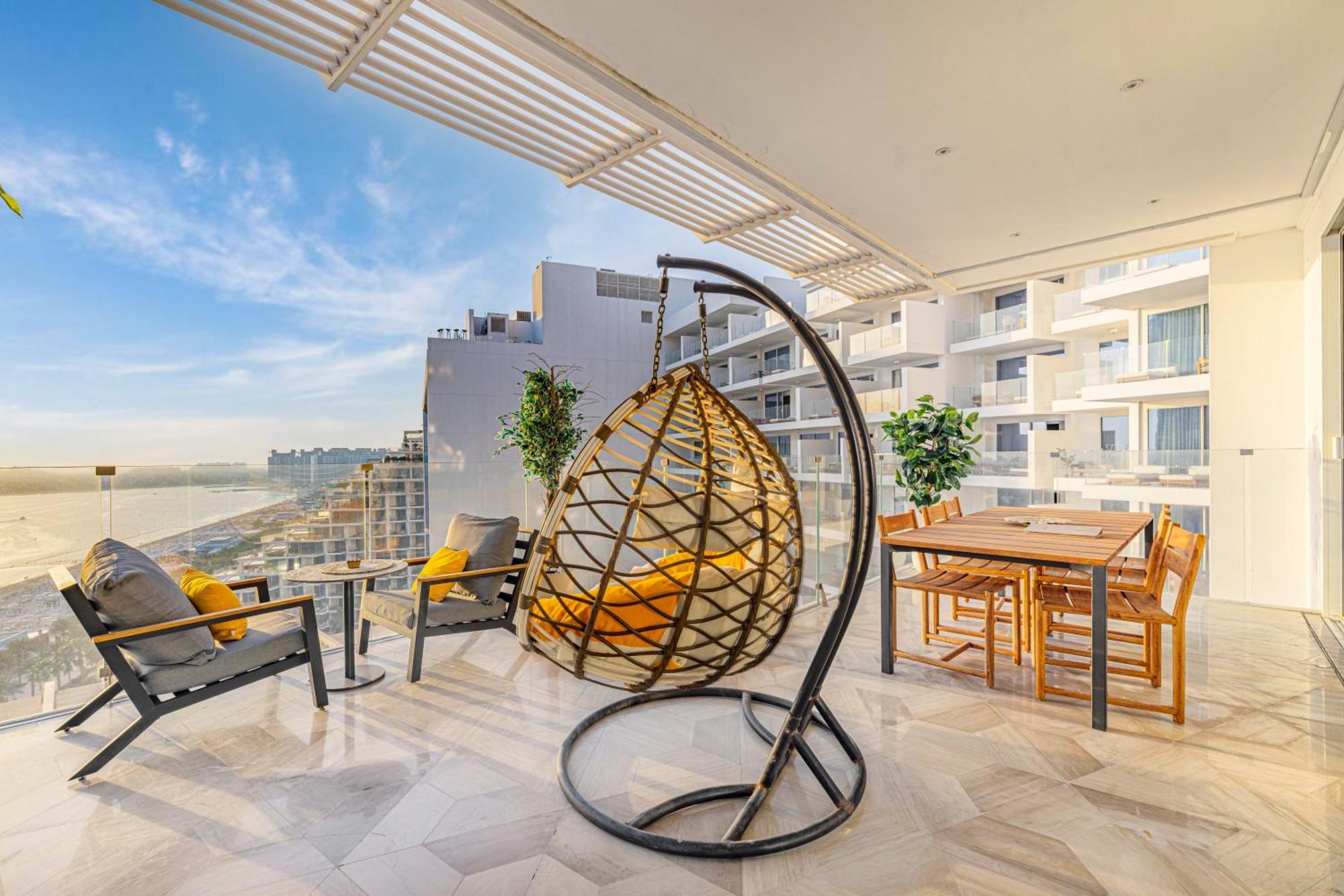 Five Palm Jumeirah 2Br Luxury Penthouse , Full Marina See View With Private Pool Дубай Экстерьер фото