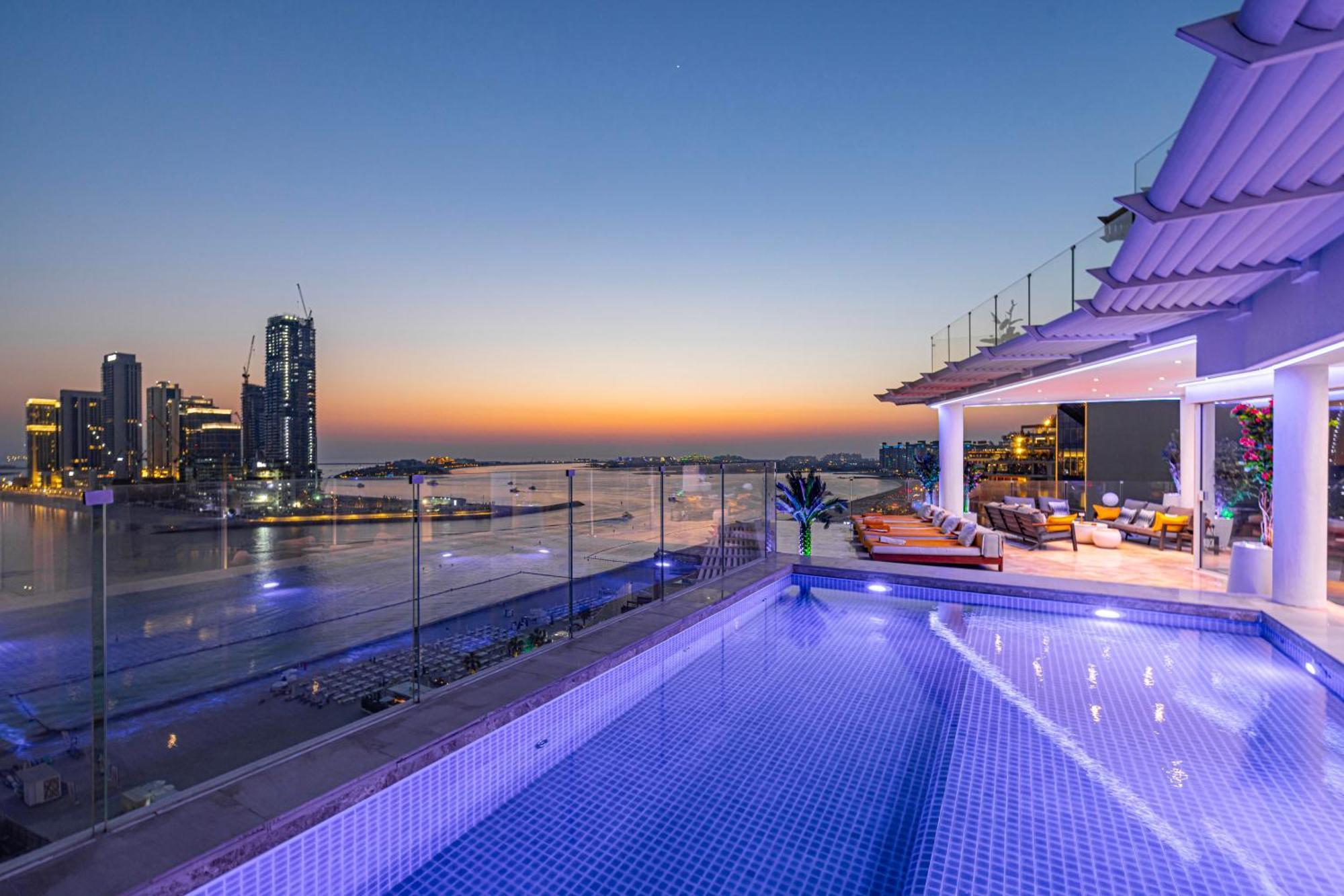 Five Palm Jumeirah 2Br Luxury Penthouse , Full Marina See View With Private Pool Дубай Экстерьер фото