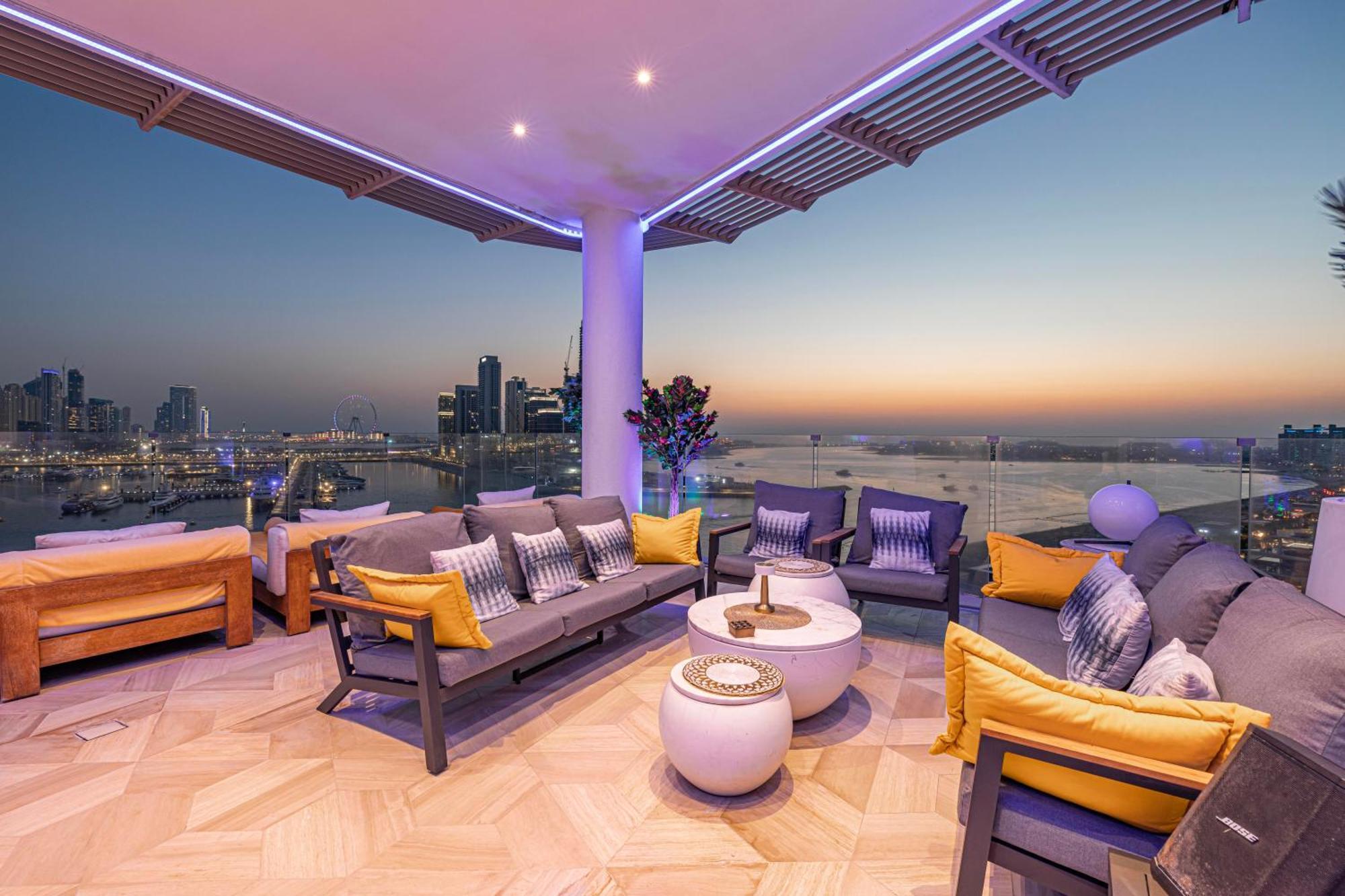 Five Palm Jumeirah 2Br Luxury Penthouse , Full Marina See View With Private Pool Дубай Экстерьер фото