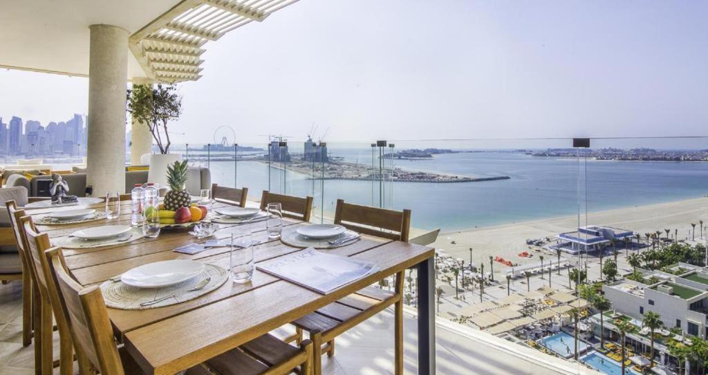 Five Palm Jumeirah 2Br Luxury Penthouse , Full Marina See View With Private Pool Дубай Экстерьер фото